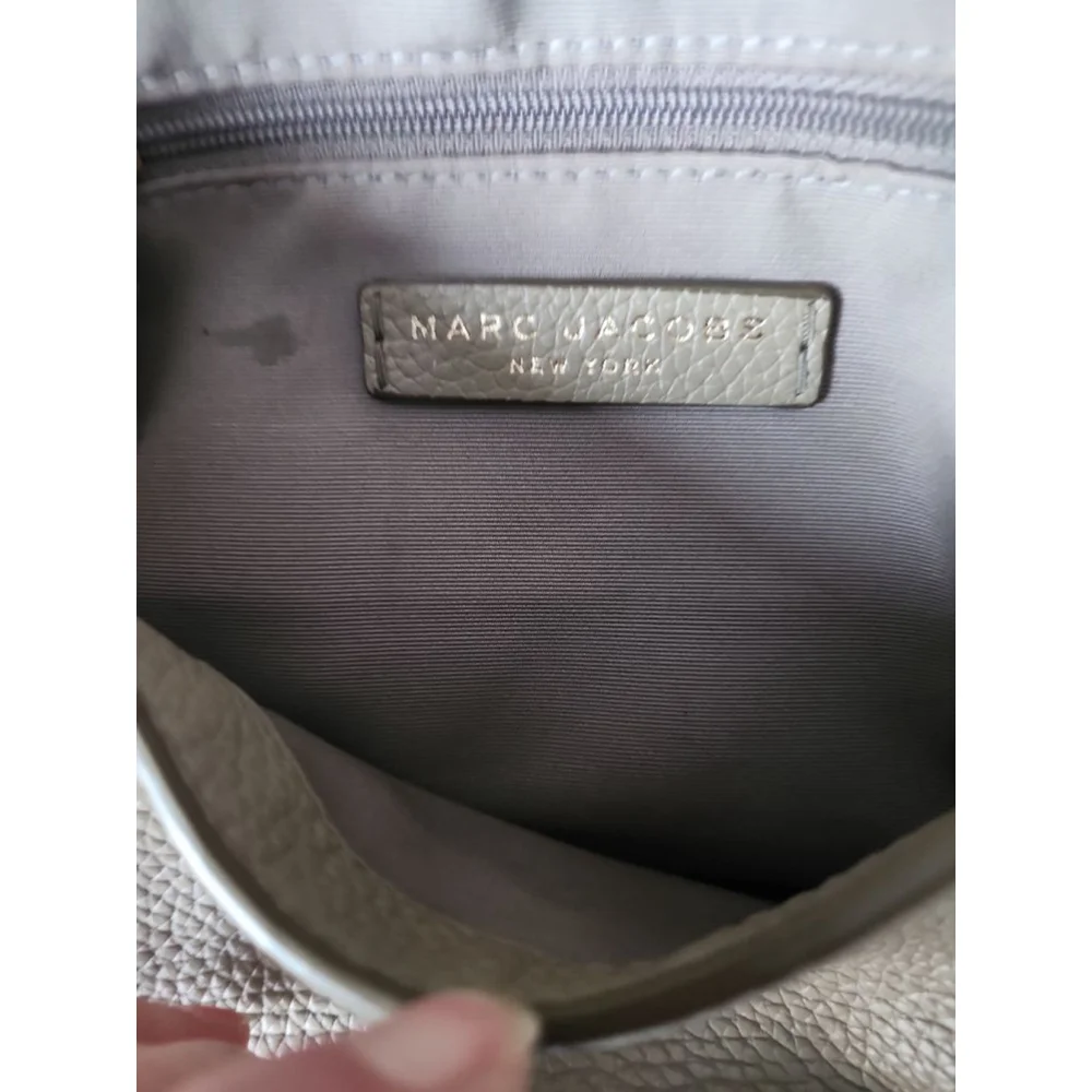 Women's MARC JACOBS Crossbody Bag One Size Taupe with Gold Hardware